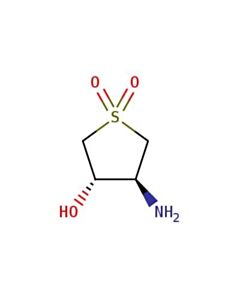 Astatech (3S,4S)-3-AMINO-4-HYDROXYTETRAHYDROTHIOPHENE 1,1-DIOXIDE; 5G; Purity 95%; MDL-MFCD08686794